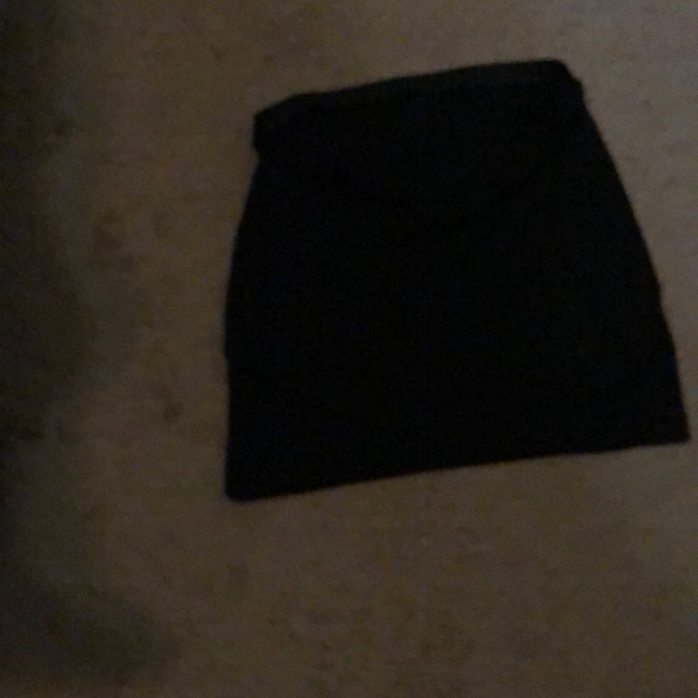 A curvy tight skirt